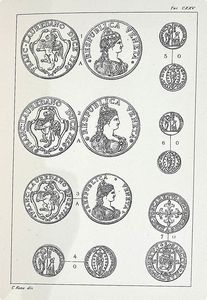 PAPADOPOLI N. LE MONETE DI VENEZIA DESCRITTE ED ILLUSTRATE DA NICOL PAPADOPOLI ALDOBRANDINI COI DISEGNI DI C. KUNZ.  - Asta Numismatica - Associazione Nazionale - Case d'Asta italiane