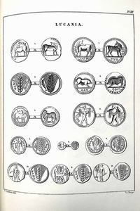 SAMBON L. Recherches sur les monnaies de la presqu' ile italique, depuis leur origine jusqu'a la bataille d' Actum.  - Asta Numismatica - Associazione Nazionale - Case d'Asta italiane