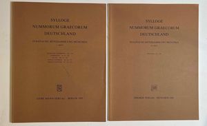 SYLLOGE NUMMORUM GRAECORUM. Lotto di quattro volumi.  - Asta Numismatica - Associazione Nazionale - Case d'Asta italiane