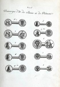 BONNEVILLE P. F. RAIT DES MONNAIES D'OR ET D'ARGENT, QUI CIRCULENT CHEZ LES DIFFERENS PEUPLES; EXAMINES SOUS LES RAPPORTS DU POIDS, DU TITRE ET DE LA VALEUR RELLE, AVEC LEURS DIVERSES EMPREINTES.  - Asta Numismatica - Associazione Nazionale - Case d'Asta italiane