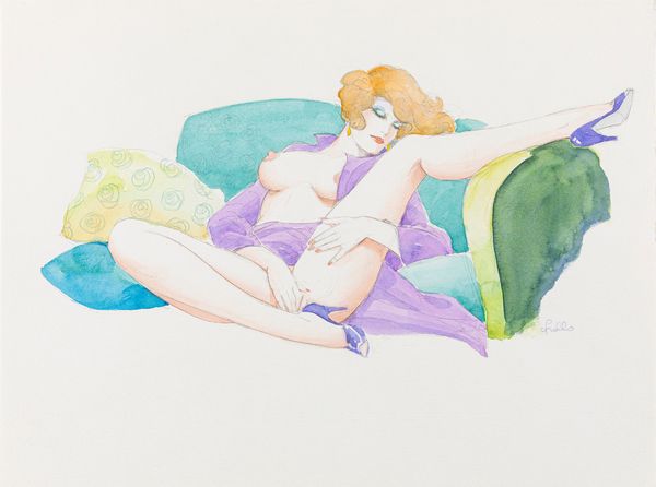 Leone Frollo : Mona Street  - Asta Leone Frollo: maestro dell'erotismo  - Associazione Nazionale - Case d'Asta italiane