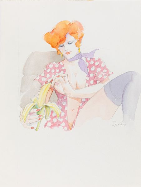 Leone Frollo : Mona Street  - Asta Leone Frollo: maestro dell'erotismo  - Associazione Nazionale - Case d'Asta italiane