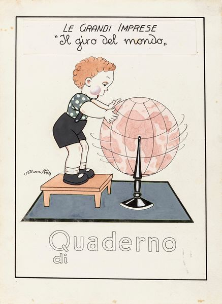 Carmelo Marotta : Le grandi imprese - Il giro del mondo  - Asta Leone Frollo: maestro dell'erotismo  - Associazione Nazionale - Case d'Asta italiane