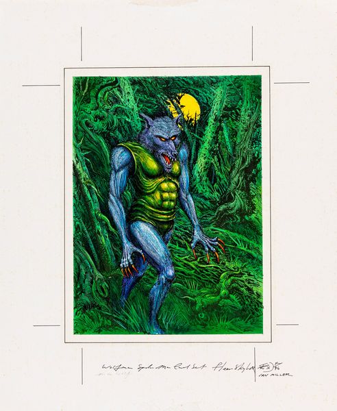 Ian Miller : Spider-Man Premium '96 - Man-Wolf  - Asta Leone Frollo: maestro dell'erotismo  - Associazione Nazionale - Case d'Asta italiane