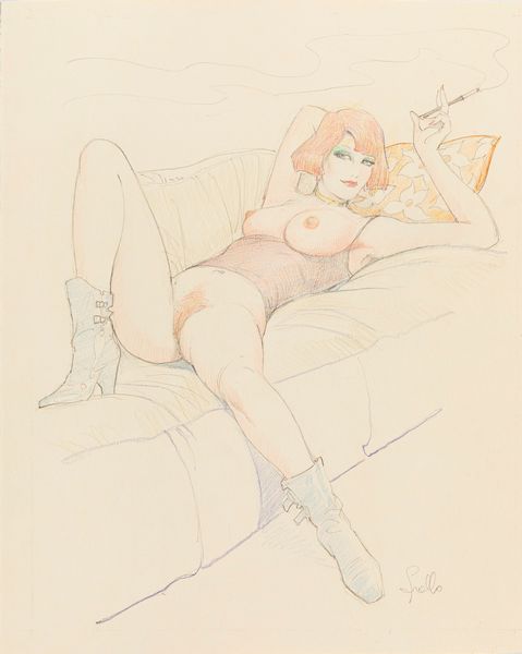 Leone Frollo : Relax  - Asta Leone Frollo: maestro dell'erotismo  - Associazione Nazionale - Case d'Asta italiane