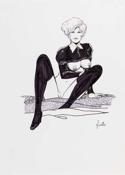 Leone Frollo : Mona Street  - Asta Leone Frollo: maestro dell'erotismo  - Associazione Nazionale - Case d'Asta italiane