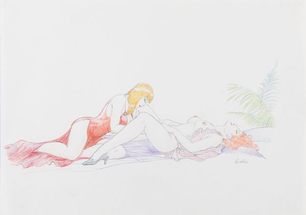 Leone Frollo : Estasi  - Asta Leone Frollo: maestro dell'erotismo  - Associazione Nazionale - Case d'Asta italiane