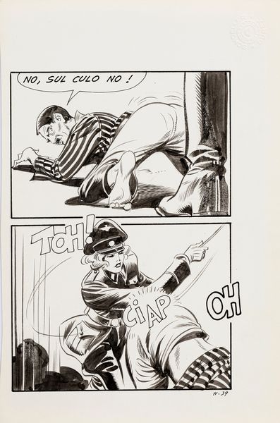 Leone Frollo : Naga - Il vizio segreto di Adolfo H.  - Asta Leone Frollo: maestro dell'erotismo  - Associazione Nazionale - Case d'Asta italiane