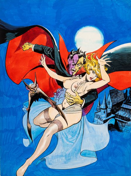 Leone Frollo : Naga - 2.824.321 spermatozoi  - Asta Leone Frollo: maestro dell'erotismo  - Associazione Nazionale - Case d'Asta italiane