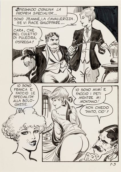 Leone Frollo : Casino - Inferno e piacere  - Asta Leone Frollo: maestro dell'erotismo  - Associazione Nazionale - Case d'Asta italiane