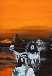 Karel Thole : Geister im Moor (Fantasmi nelle brughiere)  - Asta Leone Frollo: maestro dell'erotismo  - Associazione Nazionale - Case d'Asta italiane