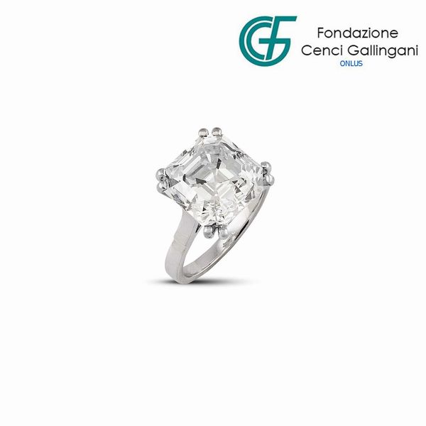 ANELLO CON DIAMANTE  - Asta Gioielli - Associazione Nazionale - Case d'Asta italiane