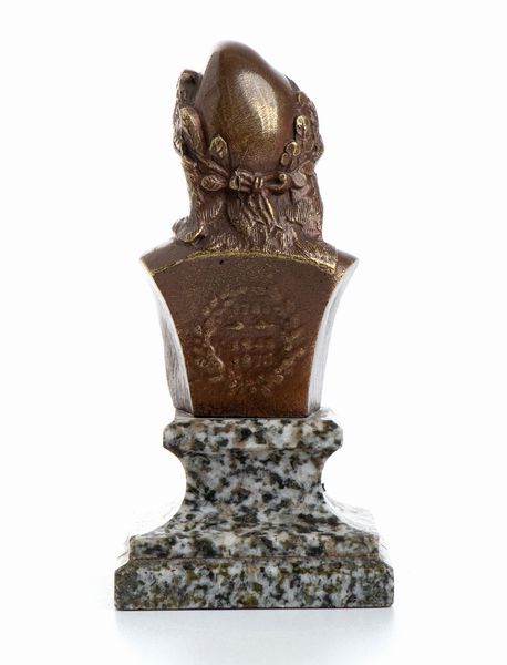 Piccolo busto in bronzo della Marianna  - Asta Militaria, Ordini cavallereschi, Napoleonica - Associazione Nazionale - Case d'Asta italiane