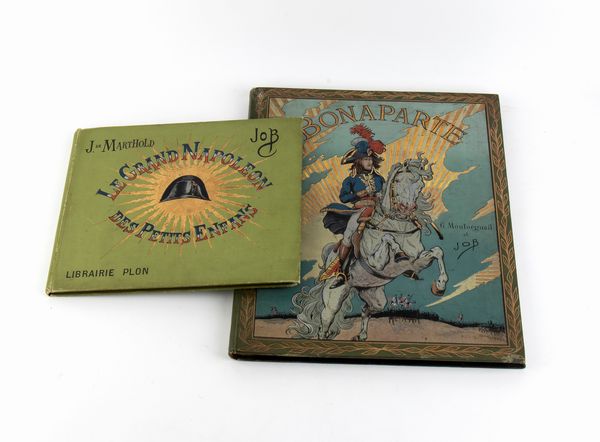 due libri illustrati per bambini di Job (in francese)  - Asta Militaria, Ordini cavallereschi, Napoleonica - Associazione Nazionale - Case d'Asta italiane