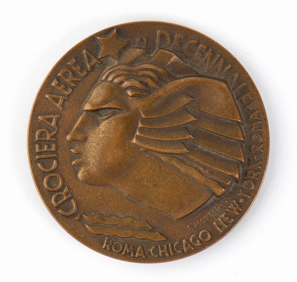 Medaglia Crociera Aerea  - Asta Militaria, Ordini cavallereschi, Napoleonica - Associazione Nazionale - Case d'Asta italiane