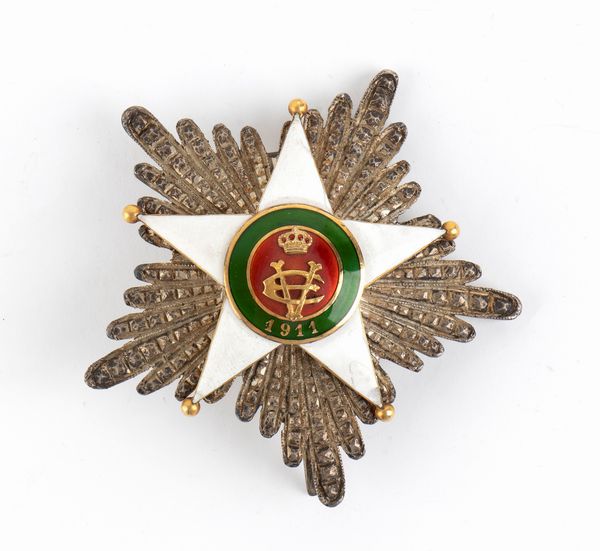 Ordine della stella coloniale, Placca da Grandufficiale  - Asta Militaria, Ordini cavallereschi, Napoleonica - Associazione Nazionale - Case d'Asta italiane