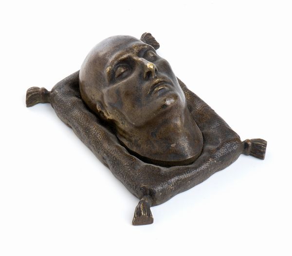 maschera funebre di Napoleone in bronzo  - Asta Militaria, Ordini cavallereschi, Napoleonica - Associazione Nazionale - Case d'Asta italiane