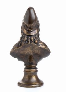 busto della Marianna in bronzo  - Asta Militaria, Ordini cavallereschi, Napoleonica - Associazione Nazionale - Case d'Asta italiane