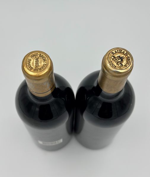 Chteau Bahans Haut Brion - Chteau Rauzan Segla, 1998-2001  - Asta Vini Rossi: grandi etichette d'Italia e Francia. Con una selezione di vini bianchi e champagne - Associazione Nazionale - Case d'Asta italiane