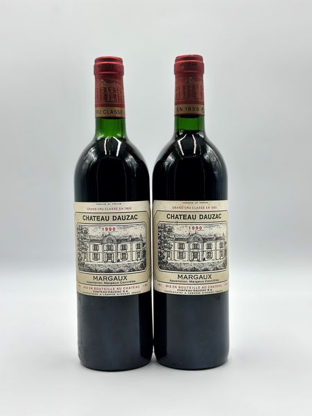 Chteau Dauzac, 1990  - Asta Vini Rossi: grandi etichette d'Italia e Francia. Con una selezione di vini bianchi e champagne - Associazione Nazionale - Case d'Asta italiane