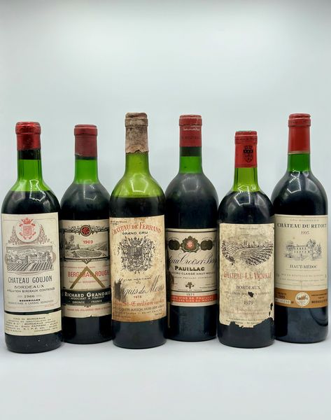 Selezione Francia Vintage,  - Asta Vini Rossi: grandi etichette d'Italia e Francia. Con una selezione di vini bianchi e champagne - Associazione Nazionale - Case d'Asta italiane