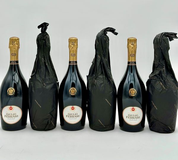 Fratelli Lunelli Ferrari, Giulio Ferrari Riserva del Fondatore Metodo Classico Trentodoc 2010, 2010  - Asta Vini Rossi: grandi etichette d'Italia e Francia. Con una selezione di vini bianchi e champagne - Associazione Nazionale - Case d'Asta italiane