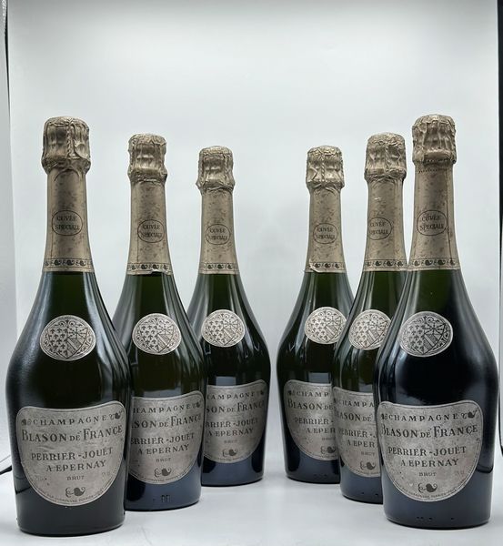 Blason de France Champagne,  - Asta Vini Rossi: grandi etichette d'Italia e Francia. Con una selezione di vini bianchi e champagne - Associazione Nazionale - Case d'Asta italiane