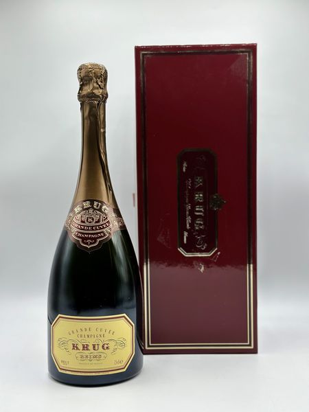 Krug , Grand Cuvee Champagne, oc  - Asta Vini Rossi: grandi etichette d'Italia e Francia. Con una selezione di vini bianchi e champagne - Associazione Nazionale - Case d'Asta italiane