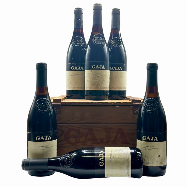 Gaja, Barbaresco  - Asta Vini Rossi: grandi etichette d'Italia e Francia. Con una selezione di vini bianchi e champagne - Associazione Nazionale - Case d'Asta italiane