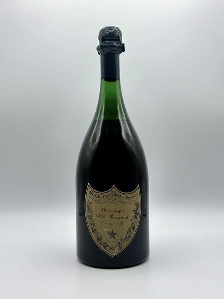 Mot & Chandon, Dom Prignon Brut Vintage 1955, 1955  - Asta Vini Rossi: grandi etichette d'Italia e Francia. Con una selezione di vini bianchi e champagne - Associazione Nazionale - Case d'Asta italiane
