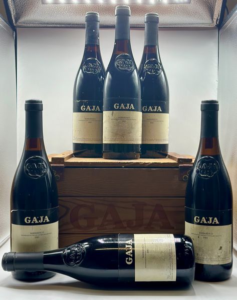 Gaja, Barbaresco  - Asta Vini Rossi: grandi etichette d'Italia e Francia. Con una selezione di vini bianchi e champagne - Associazione Nazionale - Case d'Asta italiane