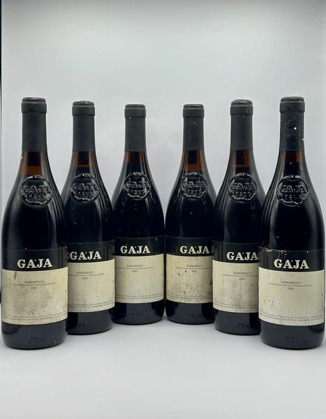 Gaja, Barbaresco  - Asta Vini Rossi: grandi etichette d'Italia e Francia. Con una selezione di vini bianchi e champagne - Associazione Nazionale - Case d'Asta italiane