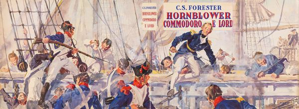 Giorgio Tabet : Hornblower: Commodoro e Lord  - Asta Fumetti: Tavole e Illustrazioni Originali - Associazione Nazionale - Case d'Asta italiane