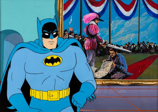 Studio Filmation : The New Adventures of Batman  - Asta Fumetti: Tavole e Illustrazioni Originali - Associazione Nazionale - Case d'Asta italiane