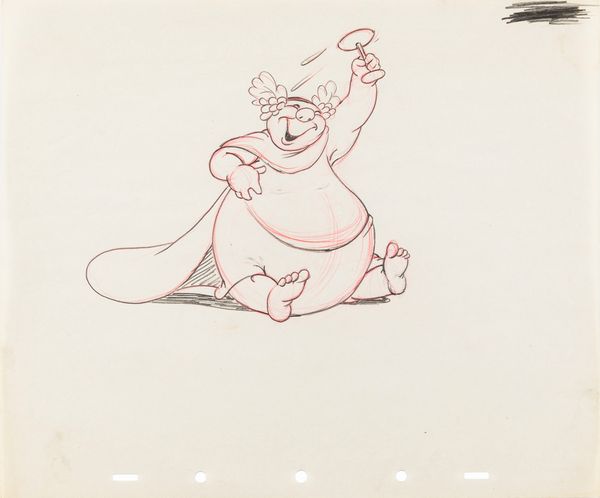 Studio Disney : Fantasia - Bacco  - Asta Fumetti: Tavole e Illustrazioni Originali - Associazione Nazionale - Case d'Asta italiane