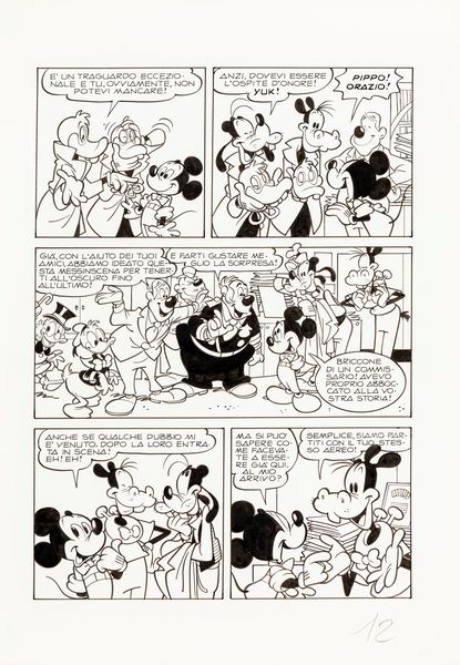 Giorgio Cavazzano : Topolino 2000  - Asta Fumetti: Tavole e Illustrazioni Originali - Associazione Nazionale - Case d'Asta italiane