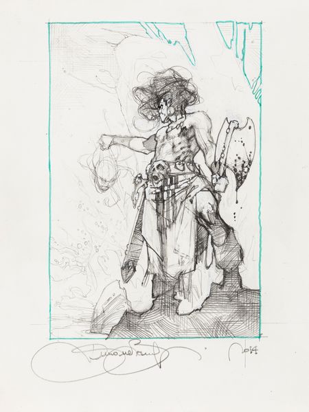 Simone Bianchi : Savage Sword of Conan  - Asta Fumetti: Tavole e Illustrazioni Originali - Associazione Nazionale - Case d'Asta italiane
