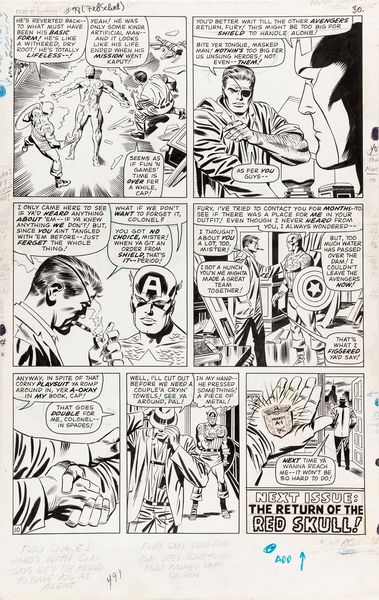 Jack Kirby : Tales of Suspense - THEM!  - Asta Fumetti: Tavole e Illustrazioni Originali - Associazione Nazionale - Case d'Asta italiane
