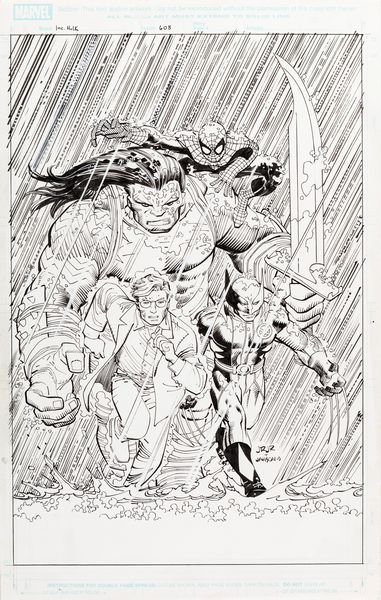John Romita Jr. : Incredible Hulk n. 608  - Asta Fumetti: Tavole e Illustrazioni Originali - Associazione Nazionale - Case d'Asta italiane