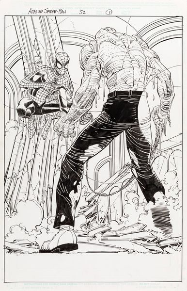 John Romita Jr. : Amazing Spider-Man - Dig This  - Asta Fumetti: Tavole e Illustrazioni Originali - Associazione Nazionale - Case d'Asta italiane