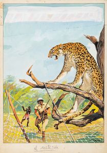 Giulio Ferrari - Il Vittorioso - Caccia al leopardo