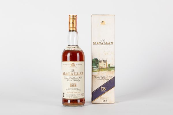 Scozia : Macallan 18 YO 1968  - Asta Distillati da Collezione - Associazione Nazionale - Case d'Asta italiane