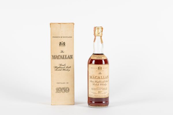 Scozia : Macallan 1959 18 YO (1 BT)  - Asta Distillati da Collezione - Associazione Nazionale - Case d'Asta italiane