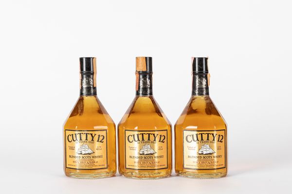 Scozia : Cutty 12 YO (3 BT)  - Asta Distillati da Collezione - Associazione Nazionale - Case d'Asta italiane