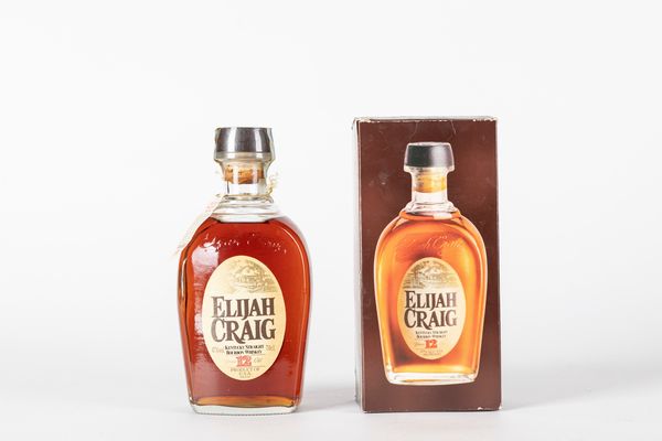 USA : Elijah Craig Kentucky Small Batch Bourbon Whiskey 47%  - Asta Distillati da Collezione - Associazione Nazionale - Case d'Asta italiane