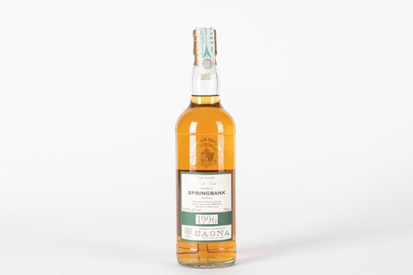 Scozia : Springbank 1996 sagna  - Asta Distillati da Collezione - Associazione Nazionale - Case d'Asta italiane