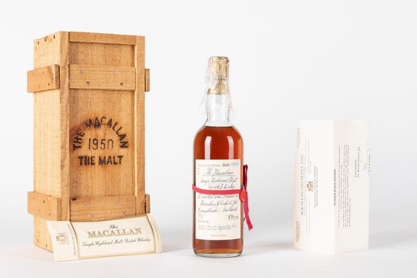 Scozia : Macallan Red Ribbon 1950  - Asta Distillati da Collezione - Associazione Nazionale - Case d'Asta italiane