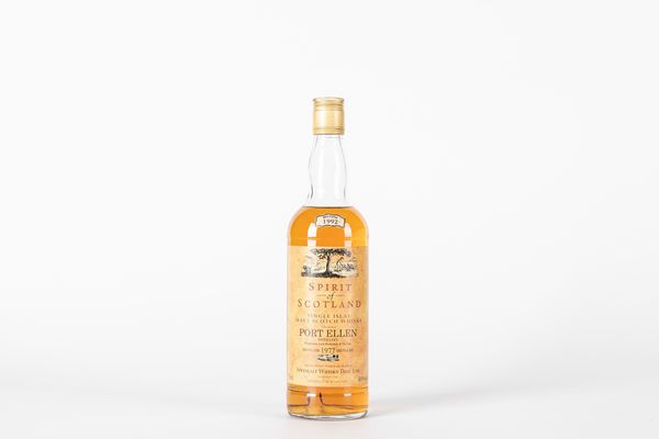 Scozia : Port Ellen Spirit of Scotland 1977 15 yo  - Asta Distillati da Collezione - Associazione Nazionale - Case d'Asta italiane