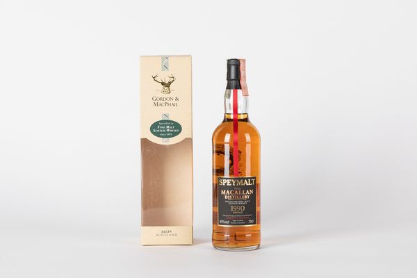 Scozia : Speymalt Macallan 1990 Gordon and MacPhail 22 YO  - Asta Distillati da Collezione - Associazione Nazionale - Case d'Asta italiane