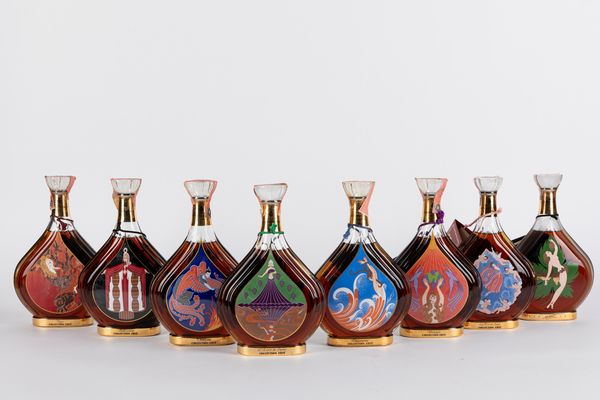 FRANCIA : Selection Courvoisier Collection Ert (8 BT)  - Asta Distillati da Collezione - Associazione Nazionale - Case d'Asta italiane